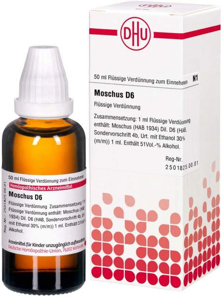 Moschus D 6 Dilution