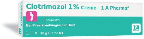 Clotrimazol 1% Creme 1a Pharma 20 G