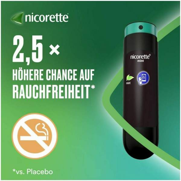 Nicorette Fruit &amp; Mint Spray 1 mg 2 Stück