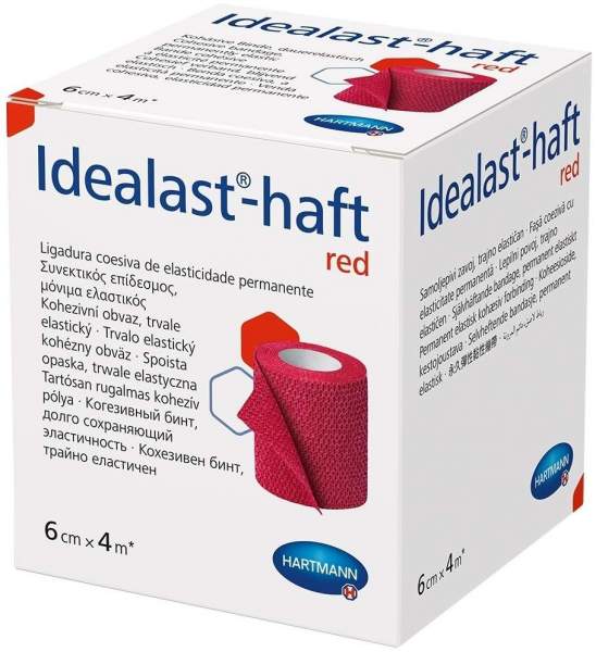 Idealast-Haft Color Binde 6 Cmx4 M Rot