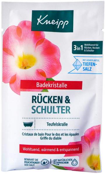 Kneipp Badekristalle Rücken &amp; Schulter 60 G