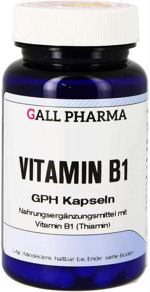 Vitamin B1 Gph 1,4mg Kapseln 90 Kapseln