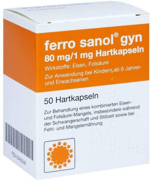 Ferro Sanol Gyn 50 Kapseln