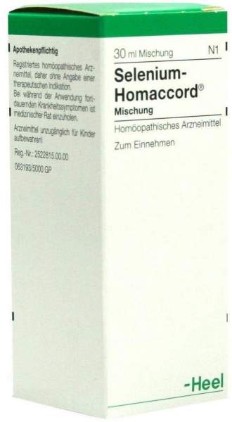 Selenium Homaccord Liquid 30 ml Tropfen