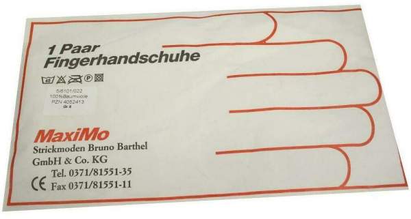 1 Paar Fingerhandschuhe Gr. 8