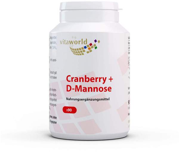 Cranberry+d-Mannose 90 Kapseln
