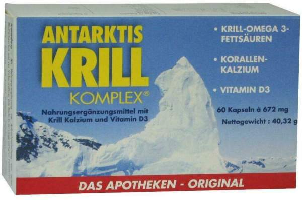 Antarktis Krill Komplex Kapseln