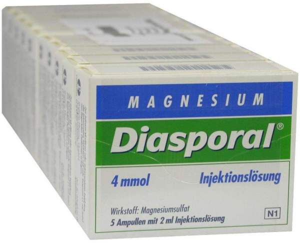 Magnesium Diasporal 4 Mmol Ampullen 50 X 2 ml