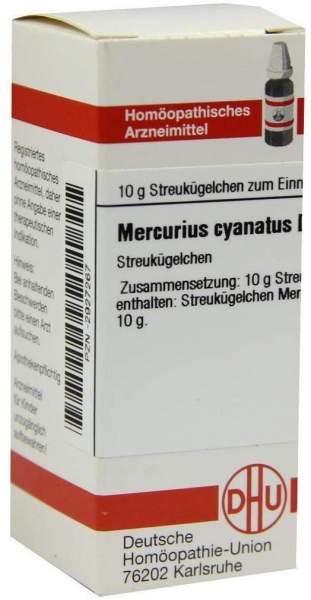 DHU Mercurius cyanatus D6 Globuli