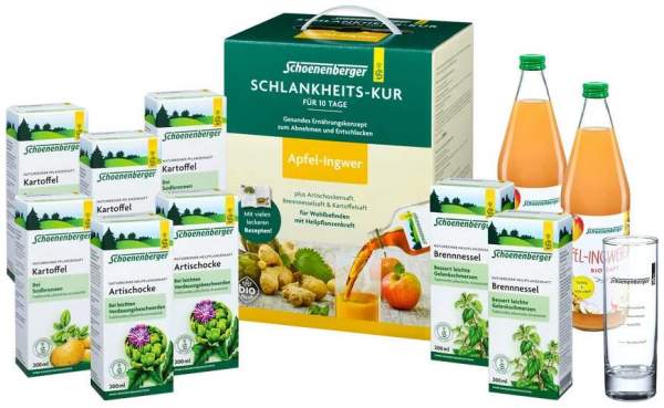 Schlankheits-Kur Apfel-Ingwer