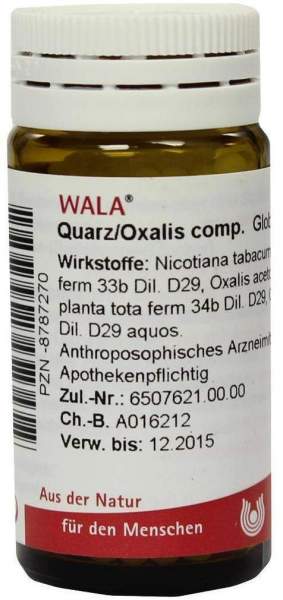 Wala Quarz- Oxalis Comp. Globuli