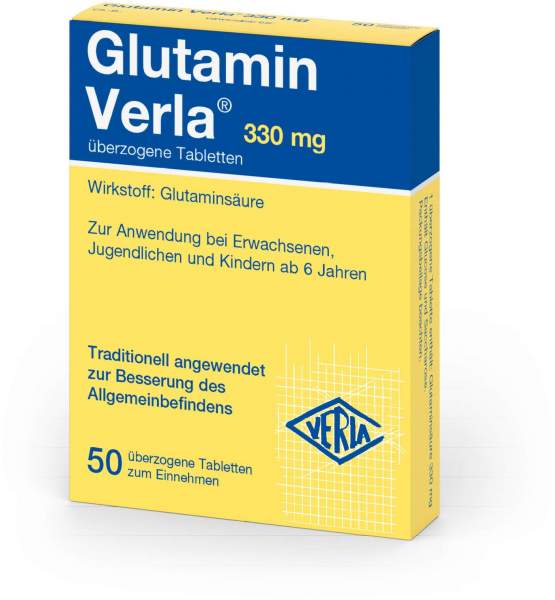 Glutamin Verla Dragees 50 Überzogene Tabletten