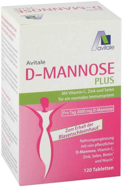 D-Mannose Plus 2000 mg 120 Tabletten