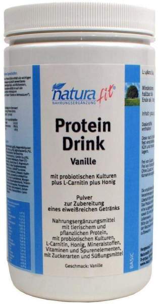Naturafit Proteindrink Vanille Pulver