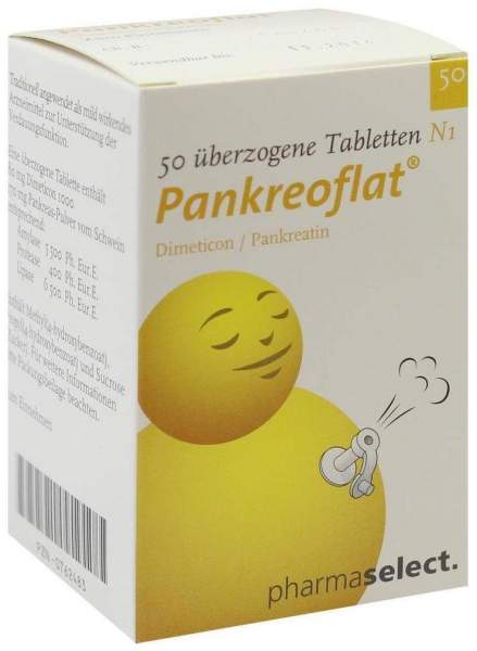 Pankreoflat 50 Überzogene Tabletten