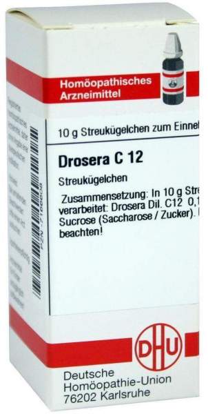 DHU Drosera C12 10 g Globuli