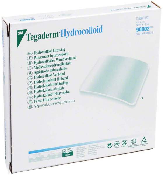 Tegaderm 3m Hydrocolloid 10x10cm 90002