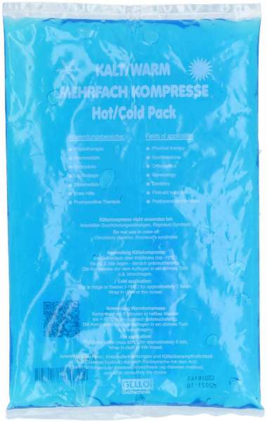 Kalt-Warm Mehrfachkompresse 16x26 cm Lose