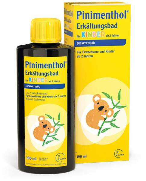 Pinimenthol 190 ml Erkältungsbad für Kinder ab 2 Jahren