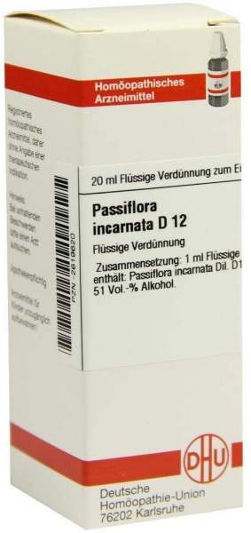 DHU Passiflora incarnata D12 Dilution 20 ml