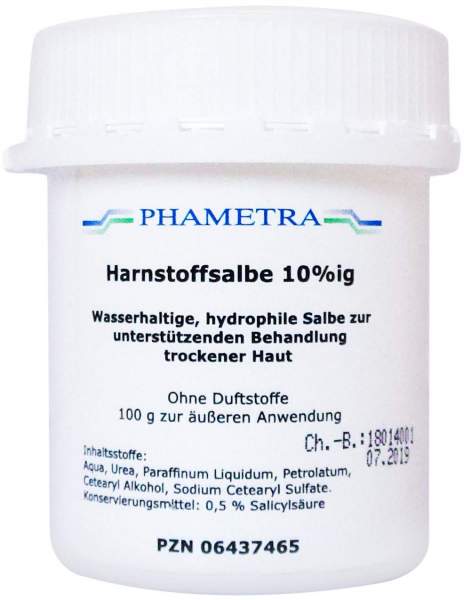 Harnstoffsalbe 10 % Ig 100 G Salbe