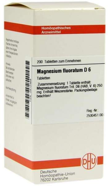 Magnesium Fluoratum D6 Tabletten 200 Tabletten