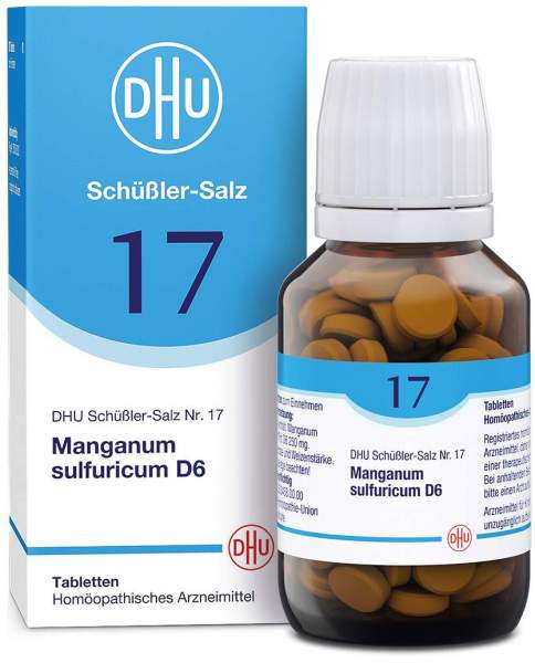 DHU Schüßler-Salz Nr. 17 Manganum sulfuricum D6 200 Tabletten
