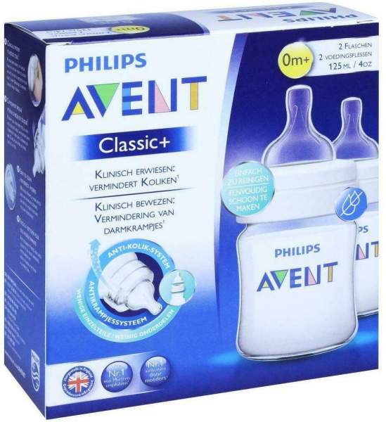 Avent Klassik+ Flasche 125 ml 2er Pack