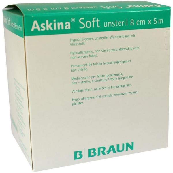 Askina Soft Wundverband 5mx8cm Unsteril