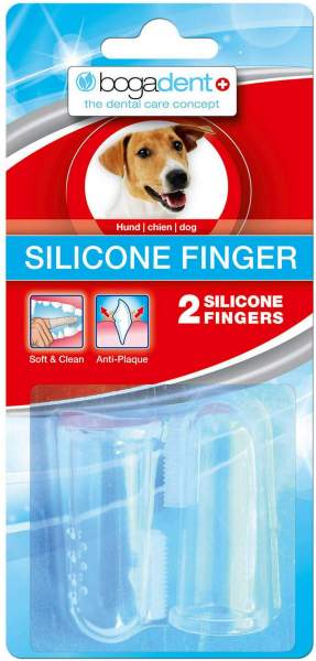 Bogadent Silicone Finger vet. 2 Stück