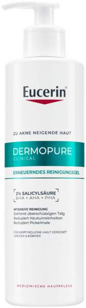 Eucerin DermoPure Clinical erneuerndes Reinigungsgel 400 ml