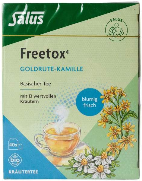 Freetox Tee Goldrute-Kamille Bio Salus Filterbeutel 40 Stück