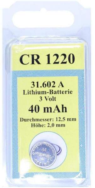 Batterie Lithium 3v Cr 1220 1 Stück