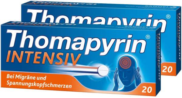 Thomapyrin Intensiv 2 x 20 Tabletten