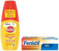 Sparset Insektenschutz Autan Multi Insect Pumpspray 100 ml + Fenistil Gel 50 g