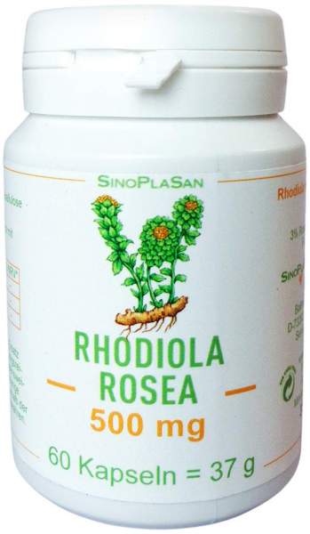 Rhodiola Rosea 500 mg Mono 60 Kapseln