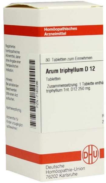 Arum Triphyllum D 12 Tabletten