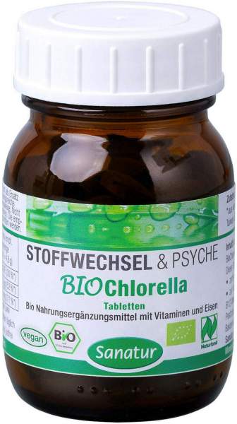 Biochlorella Mikroalgen Naturland 100 Tabletten