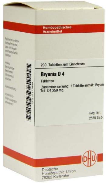 Bryonia D4 Dhu 200 Tabletten
