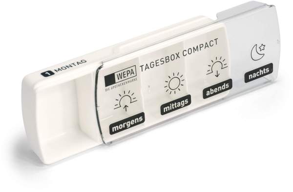 WEPA Tagesbox Compact Weiß