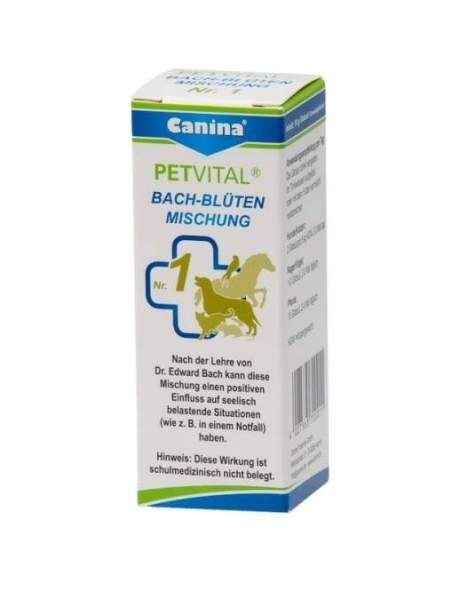 Petvital Bachblüten Nr.1 Globuli Vet