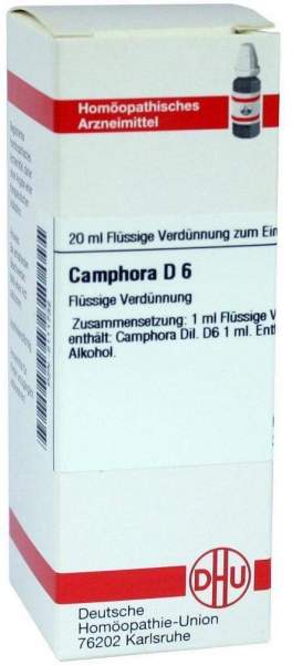 DHU Camphora D6 20 ml Dilution