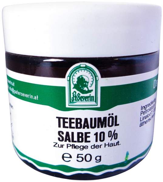 Teebaum Öl Salbe 10% 50 G
