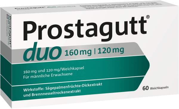 Prostagutt duo 160 mg - 120 mg 60 Kapseln
