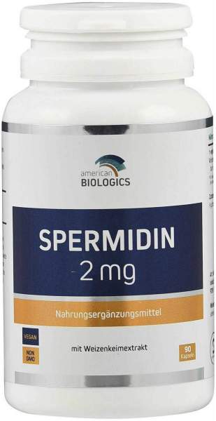 Spermidin 2 mg aus Weizenkeimextrakt 90 Kapseln