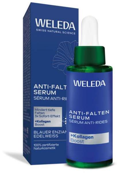 Weleda Anti-Falten Serum blauer Enzian &amp; Edelweiß 30 ml