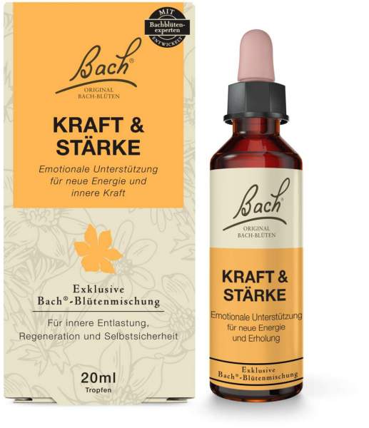 Bachblüten-Mischung Kraft &amp; Stärke 20 ml Tropfen