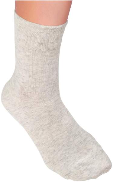 Antimikrobielle Wellness-Socken, Gr. 43-46, beige, 3er-Bündel