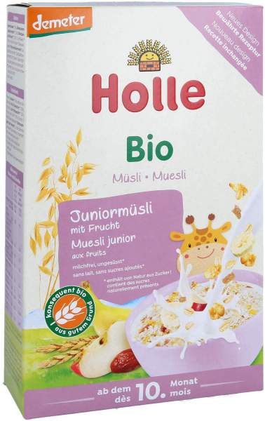 Holle Bio Juniormüsli Mehrkorn Mit Frucht 250 G