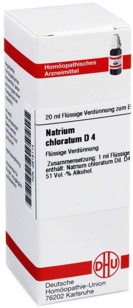 Natrium Chloratum D4 20 ml Dilution